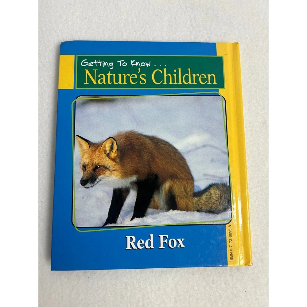 Nature‎ Wildlife Scholastic Childrens Hardcover Blue River Otters Red Fox Book